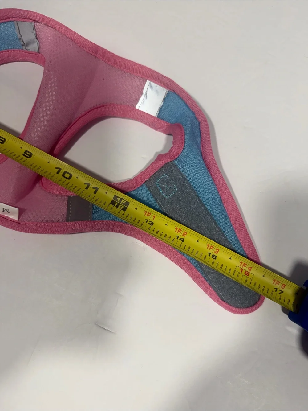 Dogs Pink and Blue Mesh Harness with Matching Leash size medium